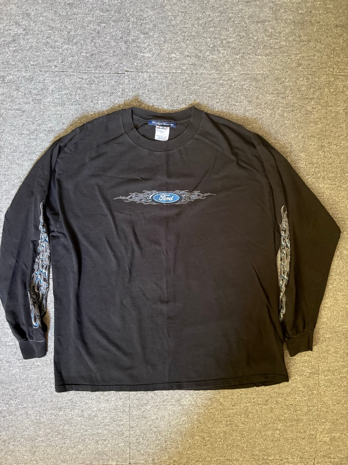 [XL] 90s 포드  플레임 빈티지 롱슬리브티셔츠 상품이미지1