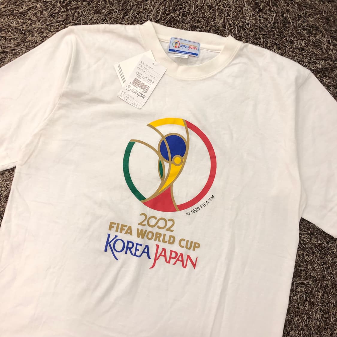 데드스탁 2002 한일 월드컵 피파 반팔 티셔츠  상품이미지2