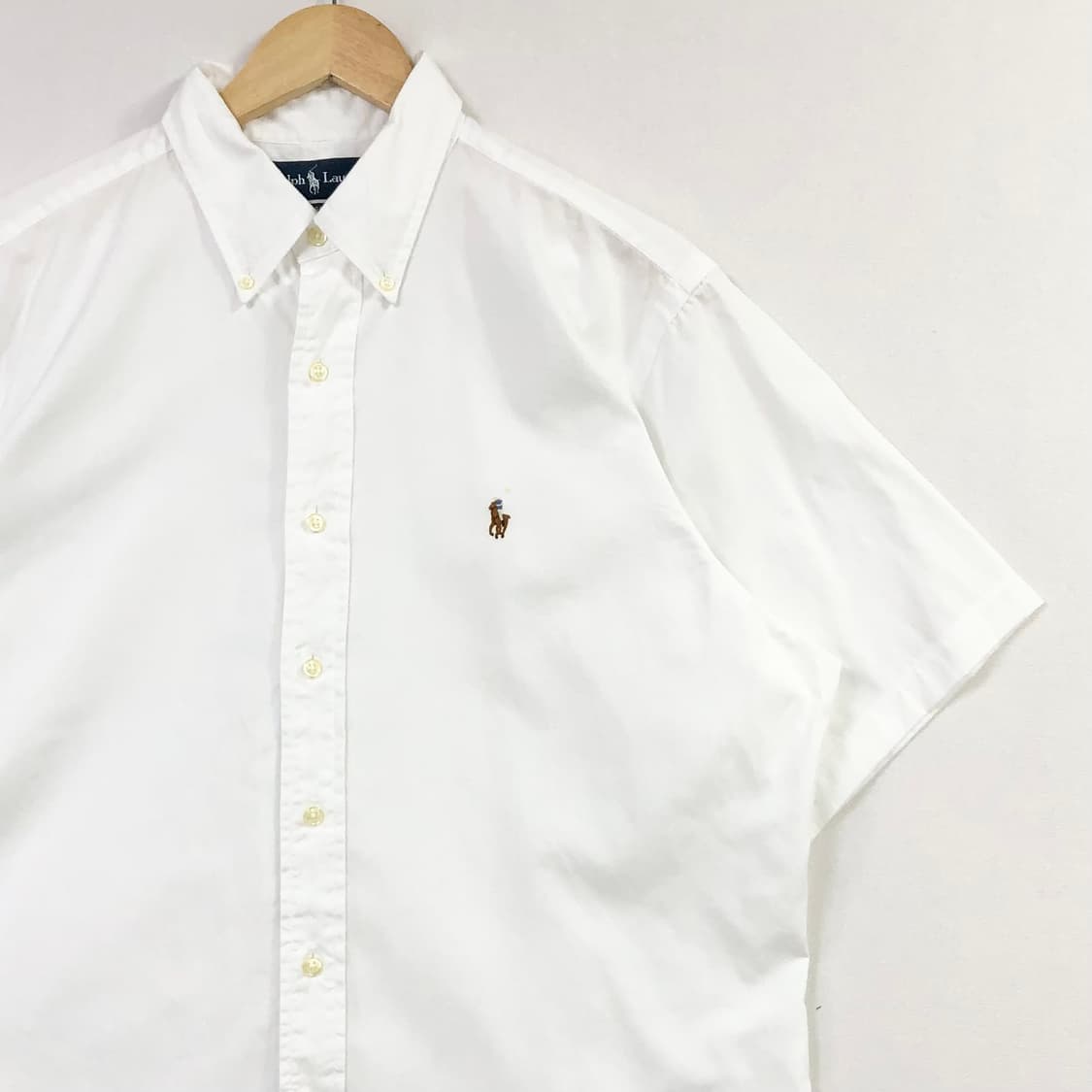 XL 풀로 화이트 셔츠 상품이미지1