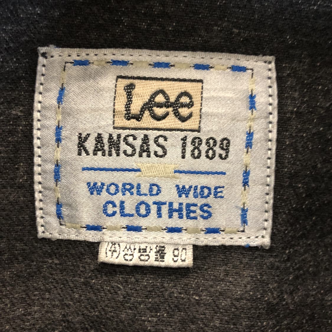 90s Lee 크롭 워시드 데님자켓 90 상품이미지5