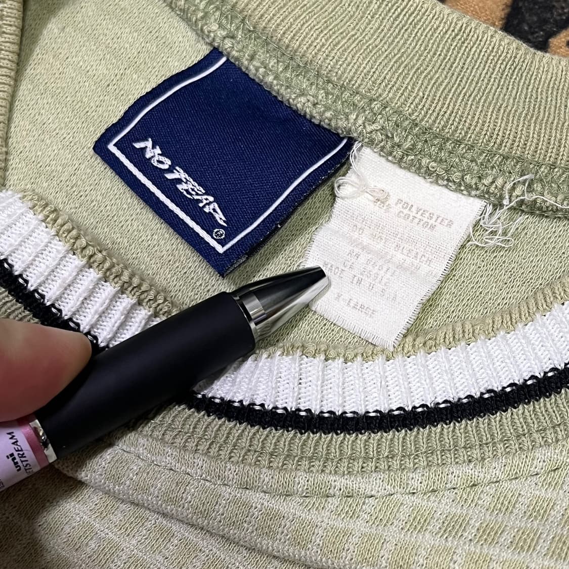 90s USA 노피어 스케이터  반팔 (XL) 상품이미지3