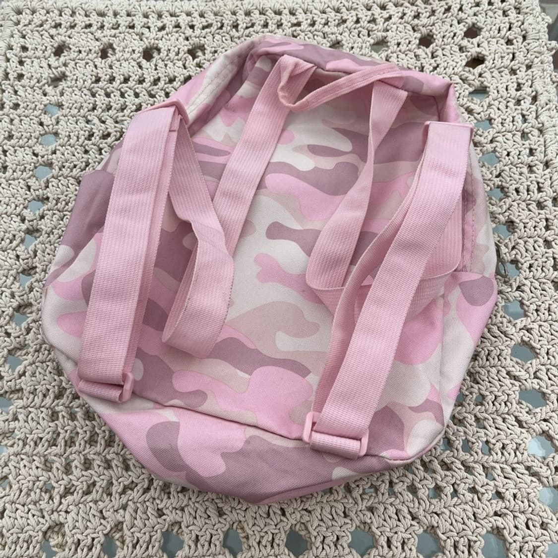 잔스포츠 희귀 Y2K 딸기우유 카모 키치 미니 백팩 C10207 상품이미지4