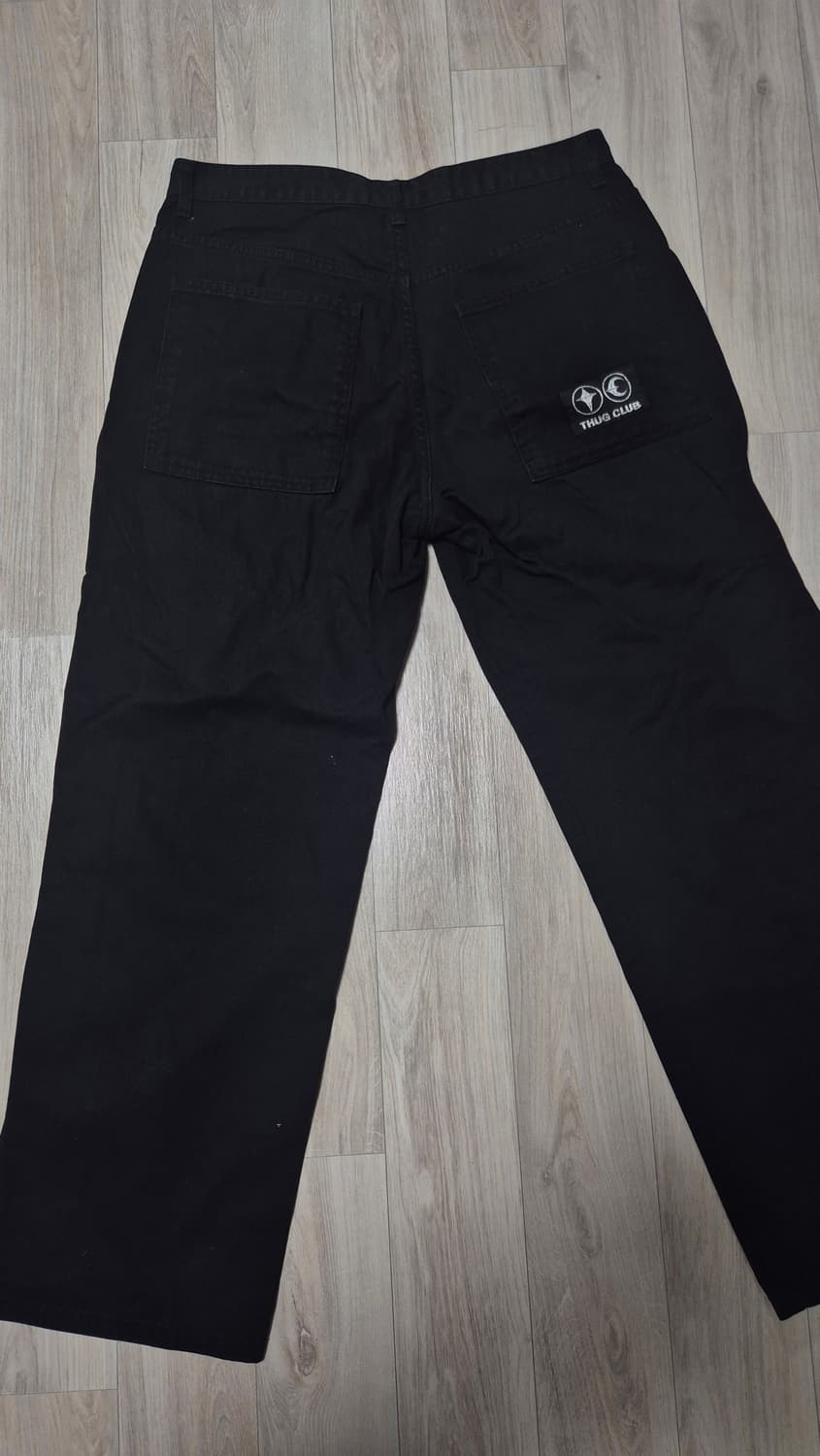 떠그클럽 팬츠 블랙 L 상품이미지2