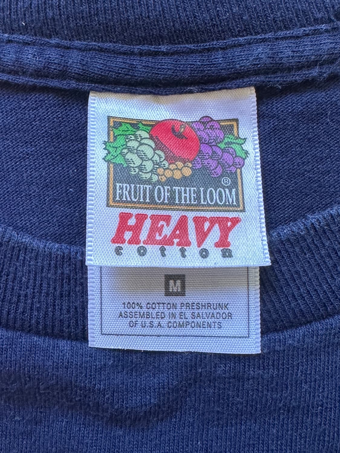 US NAVY 미해군 Fruit of the loom 반팔 티셔츠 M 상품이미지5