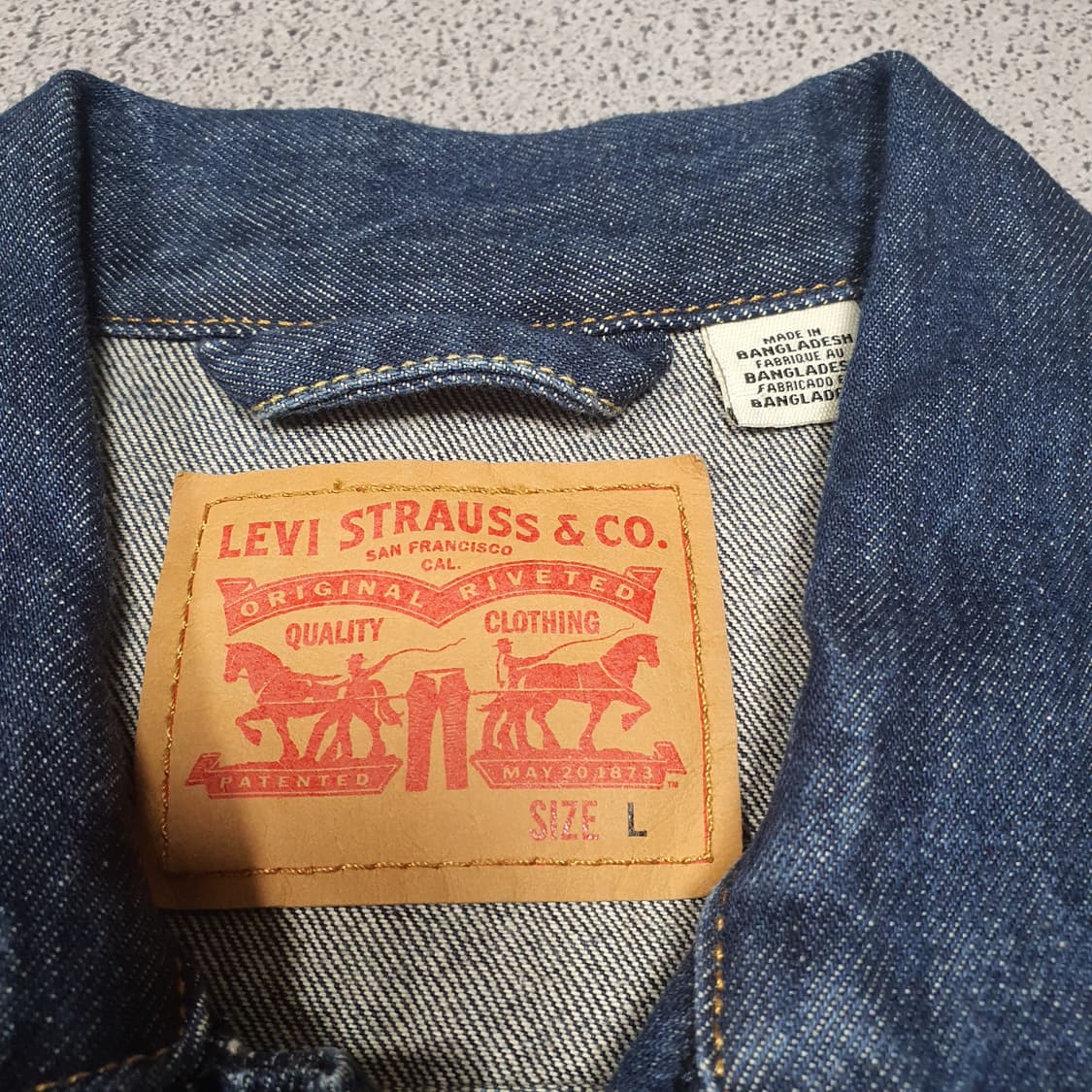 ✨ (바배) 리바이스 데님 트러커 자켓  상품이미지3