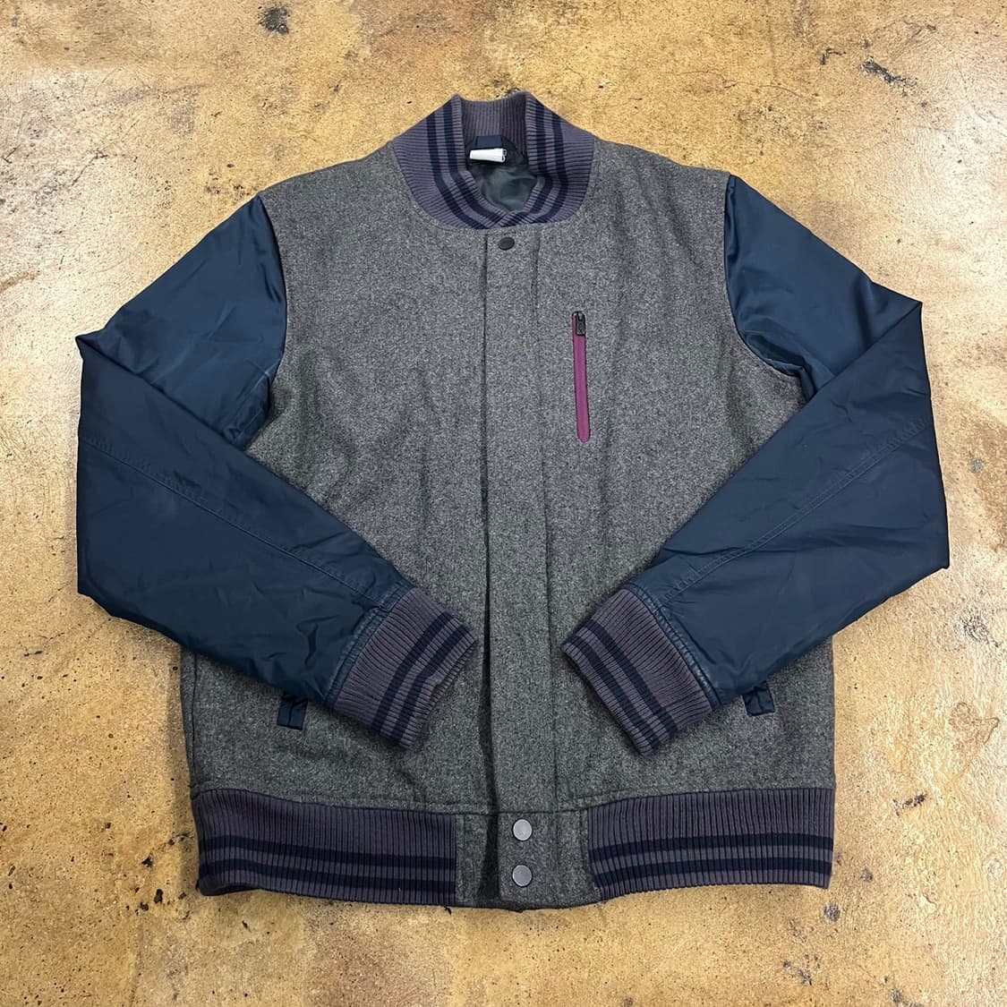 [정품/L] 나이키 컬러 배색 스타디움 자켓 봄버 b17 상품이미지2