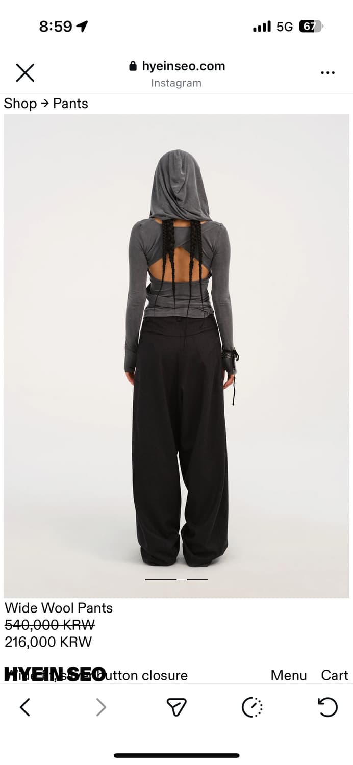 혜인서 후드탑 그레이 2 상품이미지2