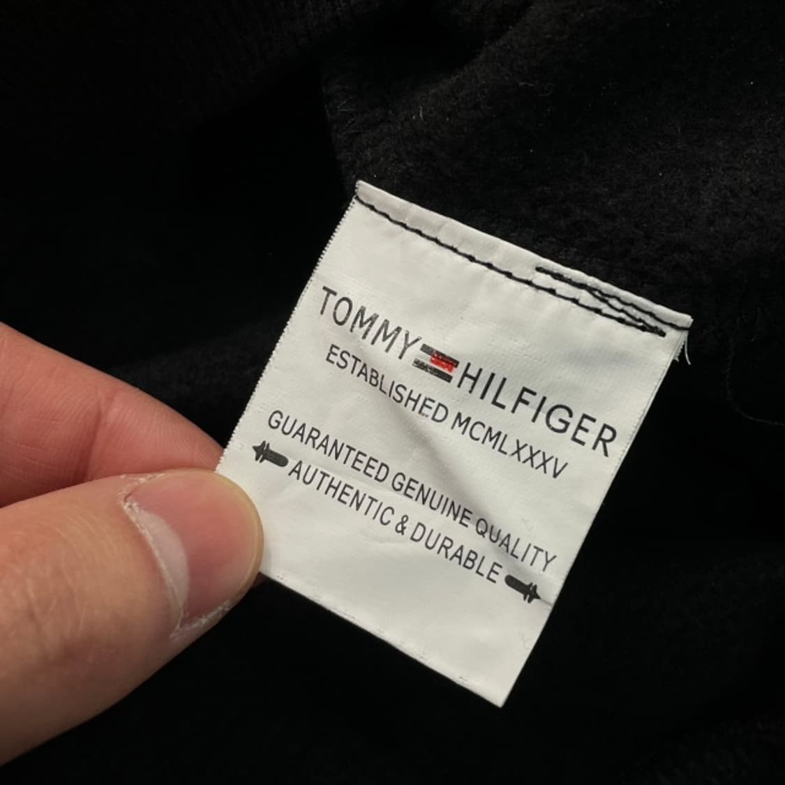 95 타미힐피거 빅로고 맨투맨 상품이미지4