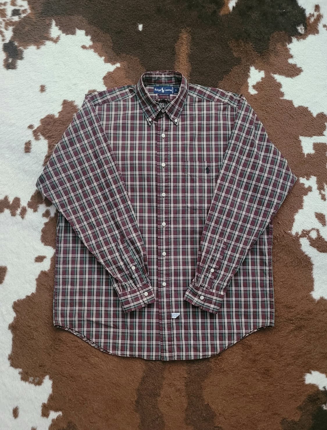 폴로 랄프로렌 남성용 체크 남방(L/XL) 상품이미지2