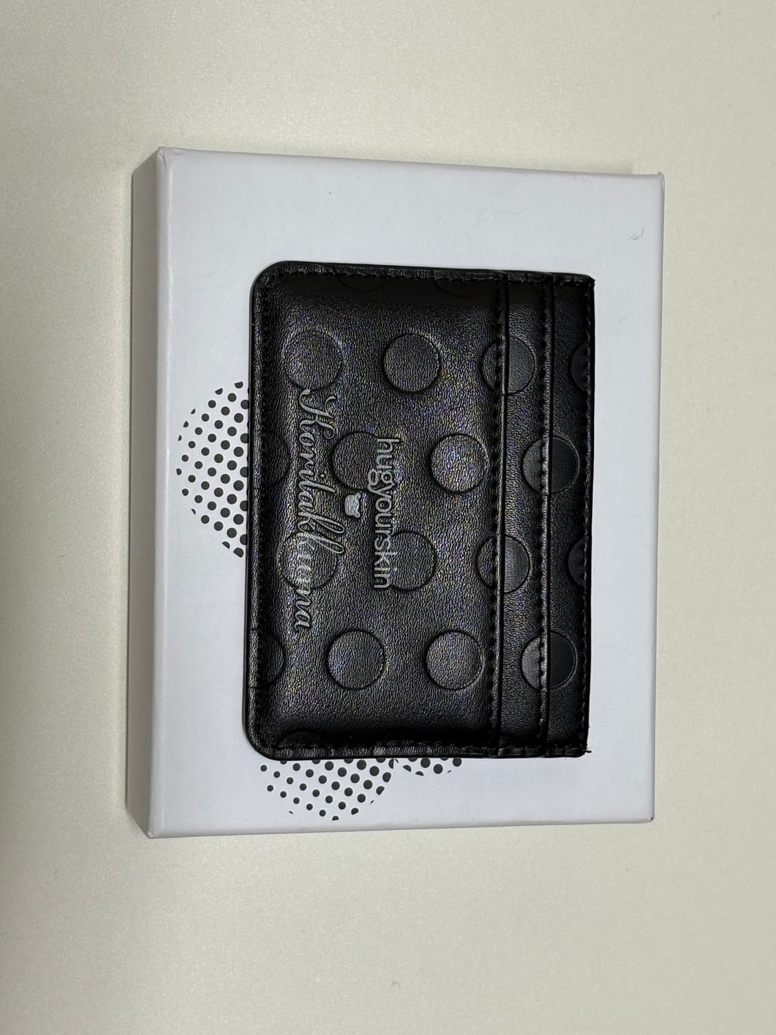 허그유어스킨 리락쿠마 카드지갑 블랙 상품이미지2