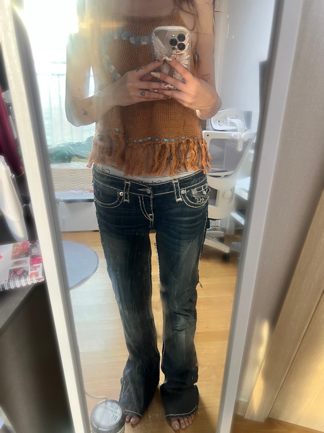 True religion 빈티지 로우라이즈 데님 28 상품이미지2