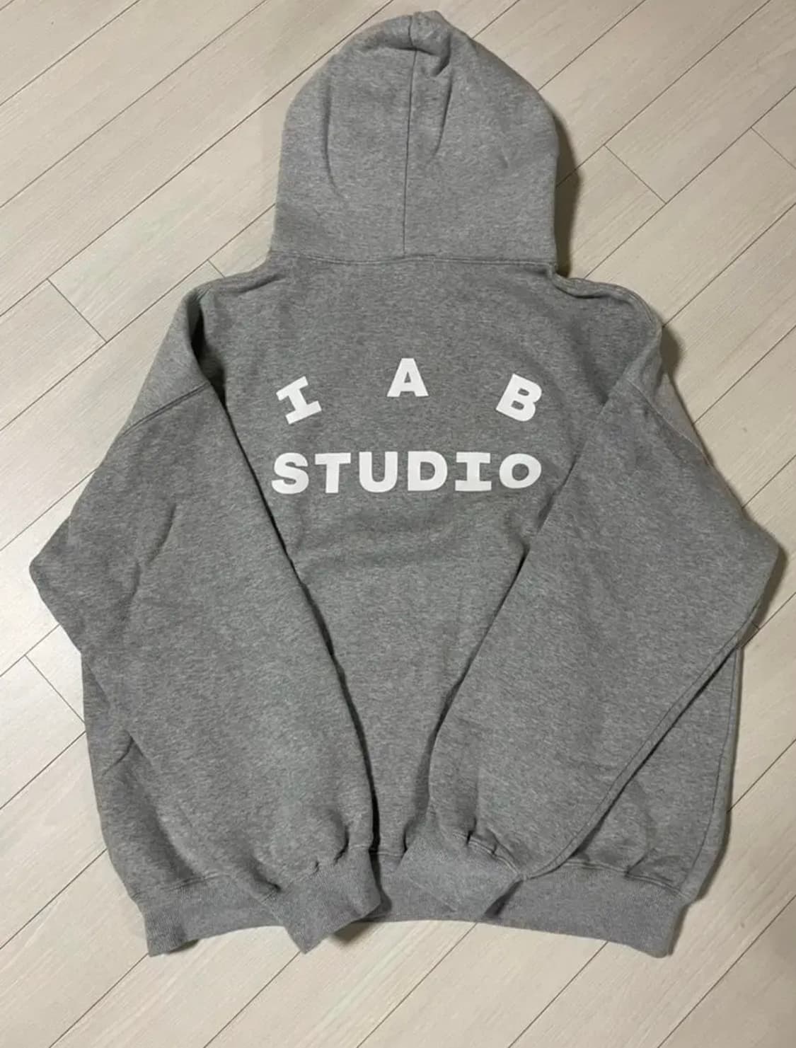 아이앱 스튜디오 후드&팬츠 그레이 셋업 XL (iab studio) 상품이미지2