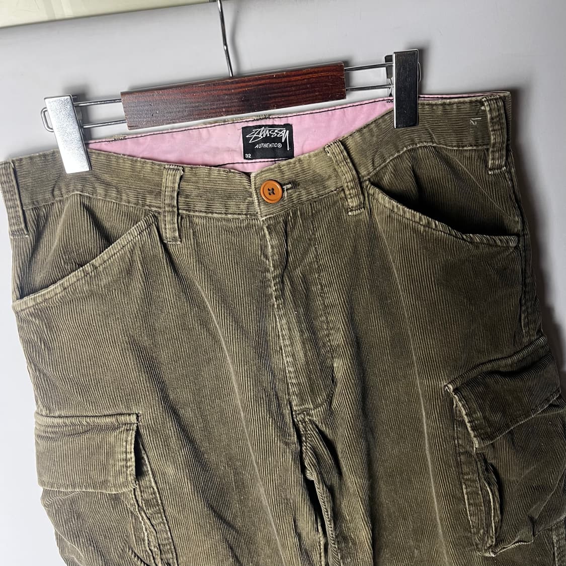 [Stussy] 00's 스투시 재팬 코듀로이 카고팬츠  상품이미지3