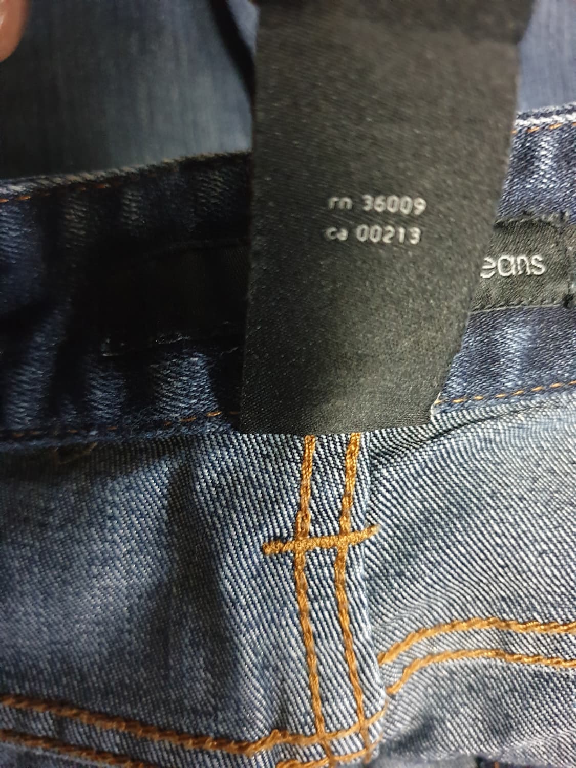 (빈티지) 캘빈클라인 해외판 스트레치 데님팬츠 인디고 (32) 상품이미지5