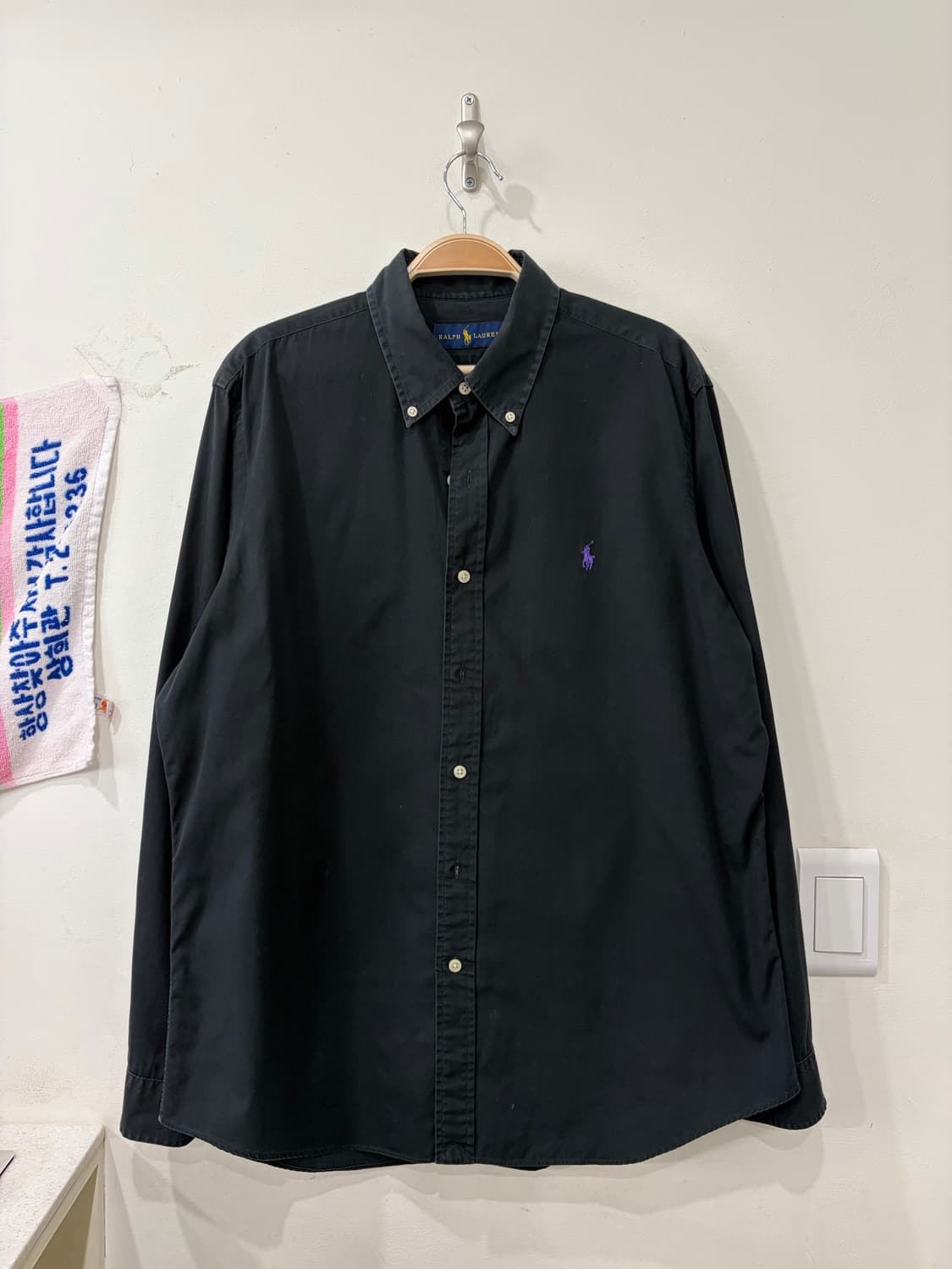 82. 폴로 검정 셔츠 상품이미지1