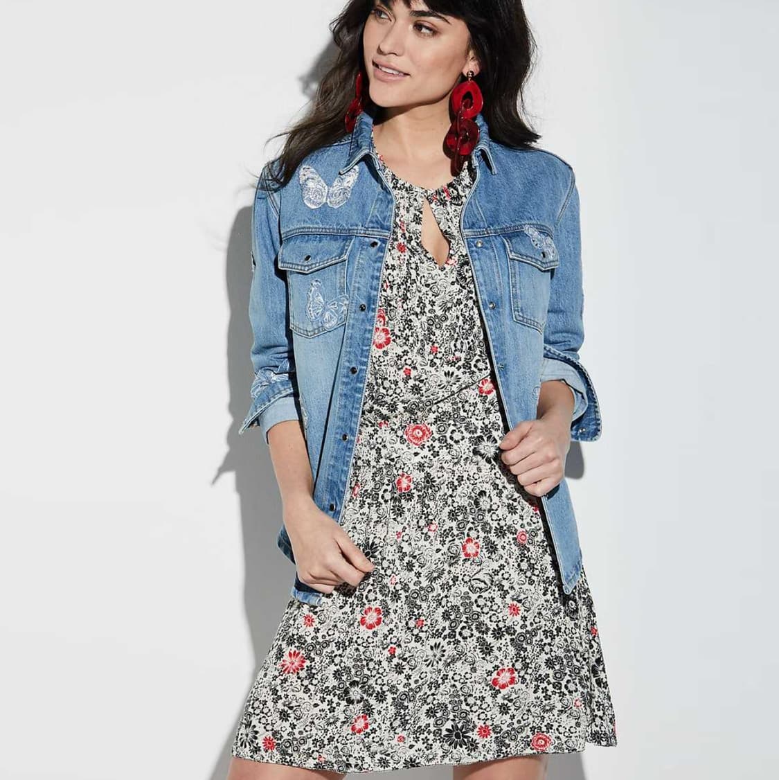 쟈딕앤볼테르(Zadig&Voltaire) REMUS 플로랄 원피스 44 상품이미지4