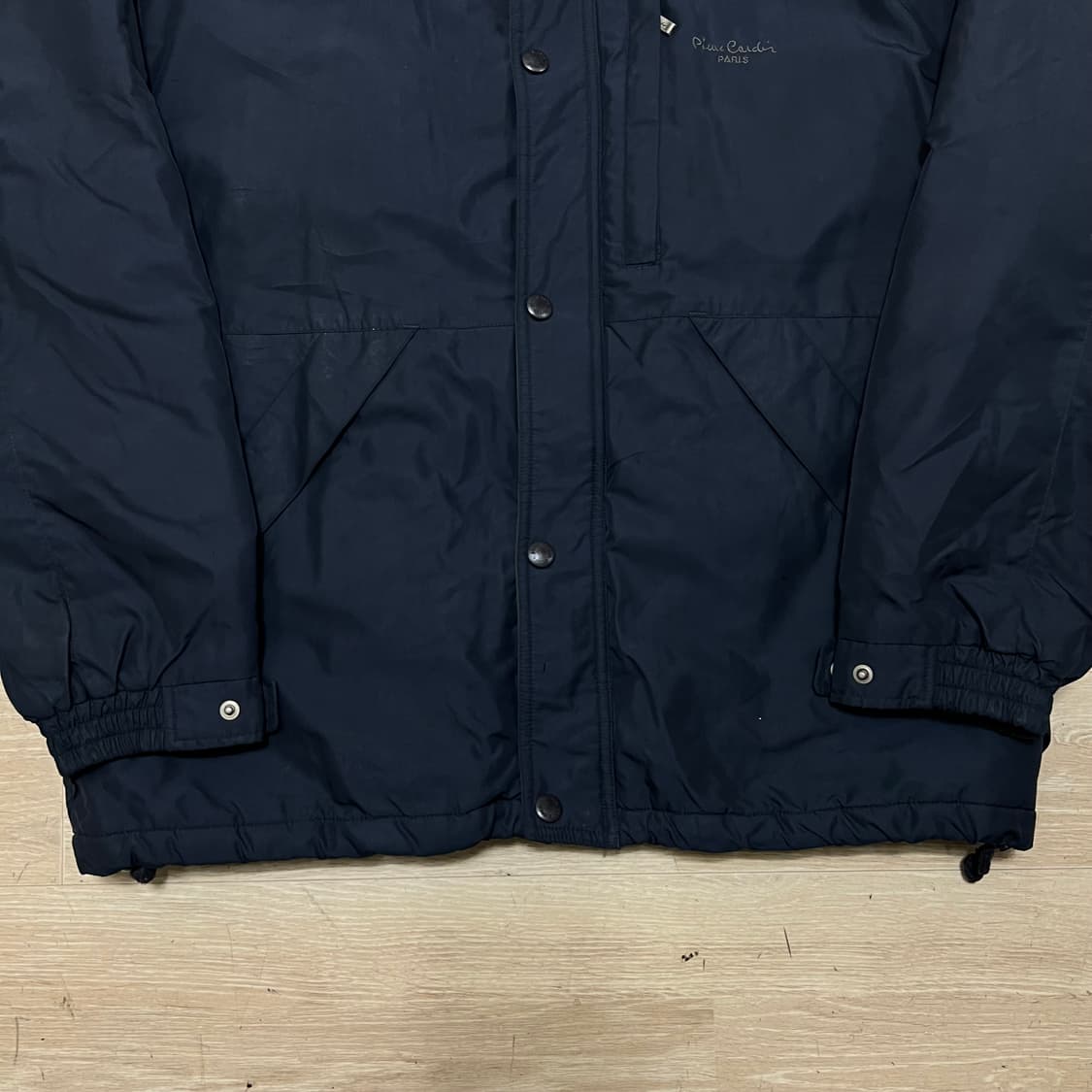 피에르 가르뎅 겨울용 하이넥 바람막이 점퍼 [네이비] M/95 상품이미지3
