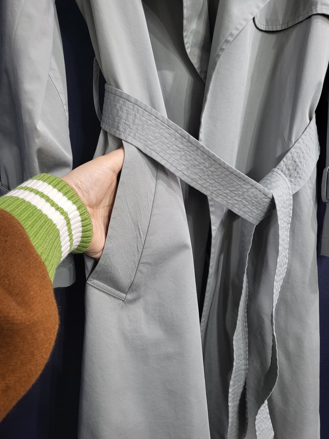 빈폴 트렌치 롱코트 상품이미지3