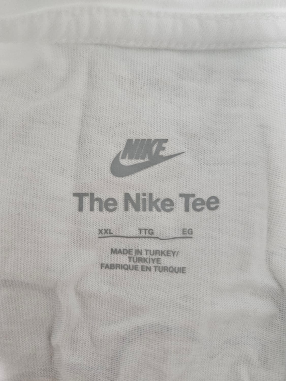 나이키 화이트 그래픽 반팔 2xl 상품이미지2