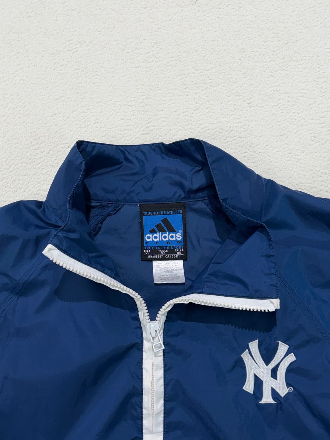 아디다스 뉴욕 양키스 양키즈 바람막이 반집업 자켓 xl 상품이미지2