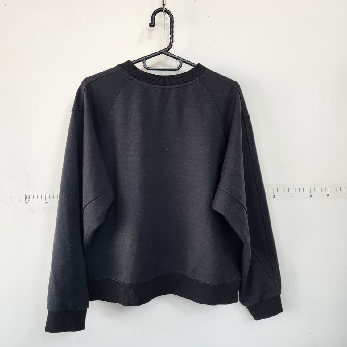 오즈세컨 블랙 맨투맨 티셔츠 상품이미지3