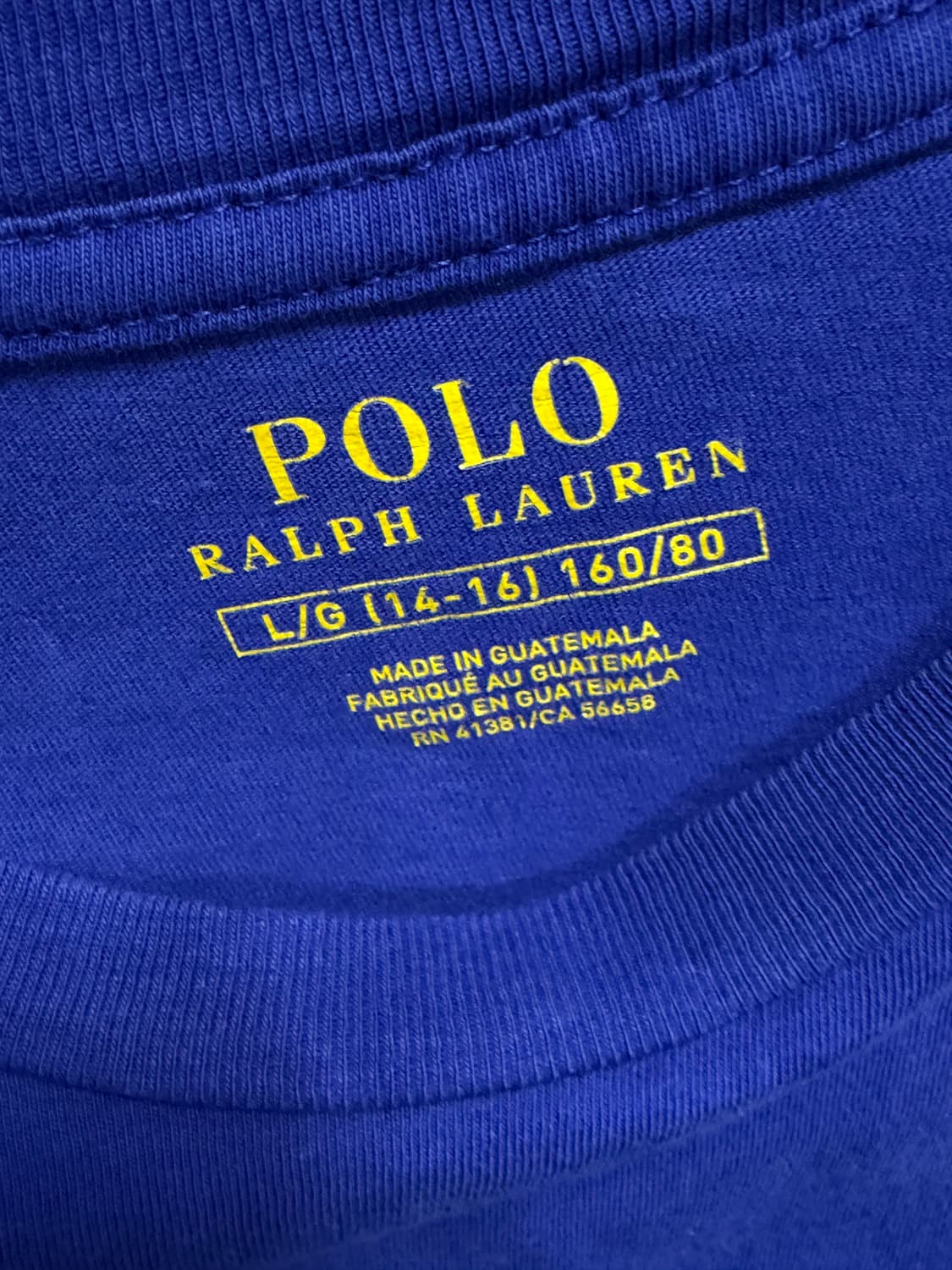 폴로 빅포니 치프키프 네이비 반팔 티셔츠 여성 L 상품이미지7