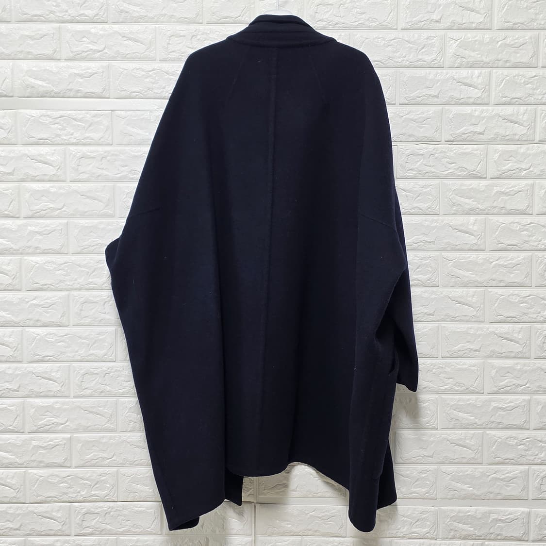 택포) 시스템 핸드메이드 울 롱코트 free 상품이미지4