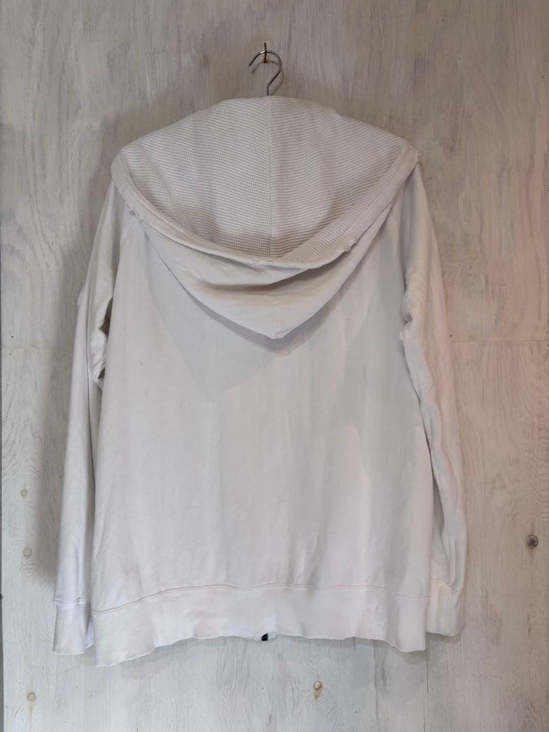 04SS 넘버나인 더블 스컬 지퍼 후디 화이트 상품이미지2