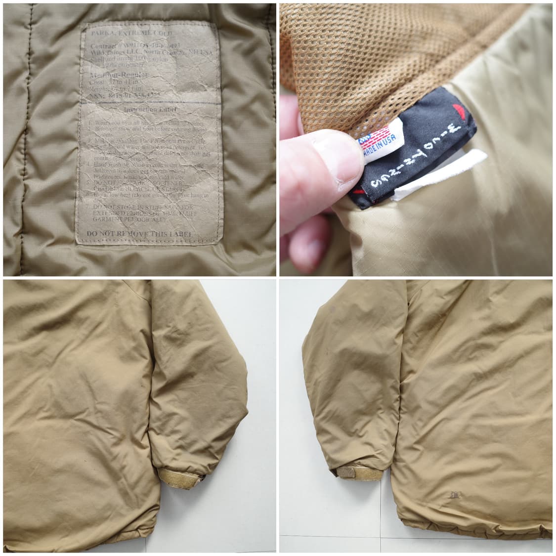 오리지널 와일드띵스 미해병 USMC 코요테 ECWCS 레벨7 풀세트 상품이미지4