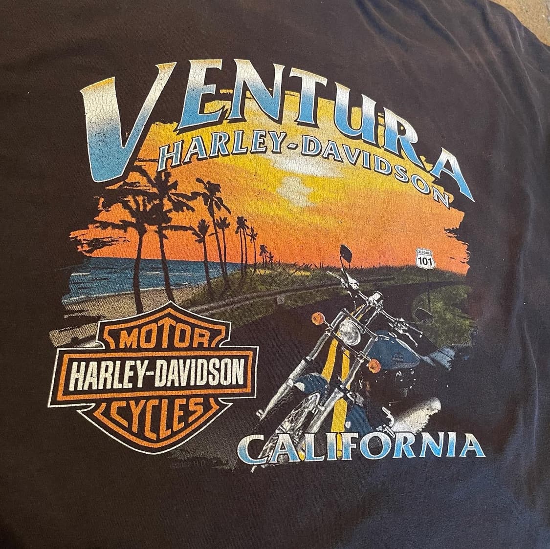 할리데이비슨 프린팅 반팔 (110) 상품이미지2