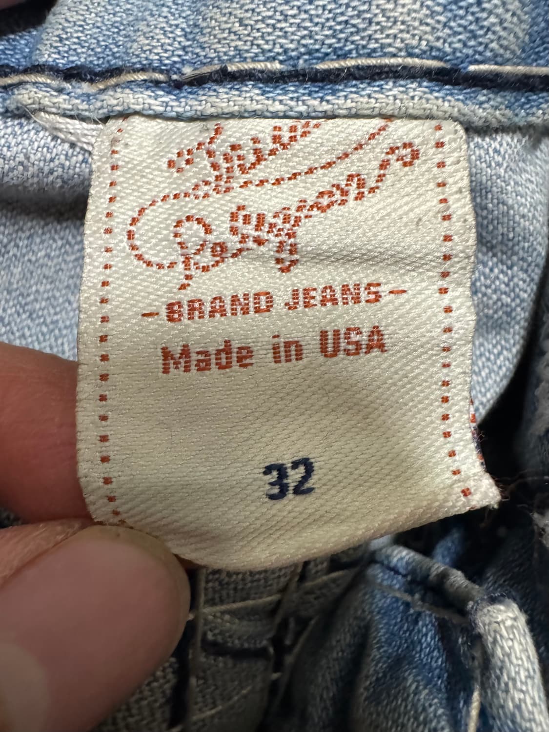 트루릴리전 월드투어 플레어 부츠컷 데님팬츠 상품이미지5