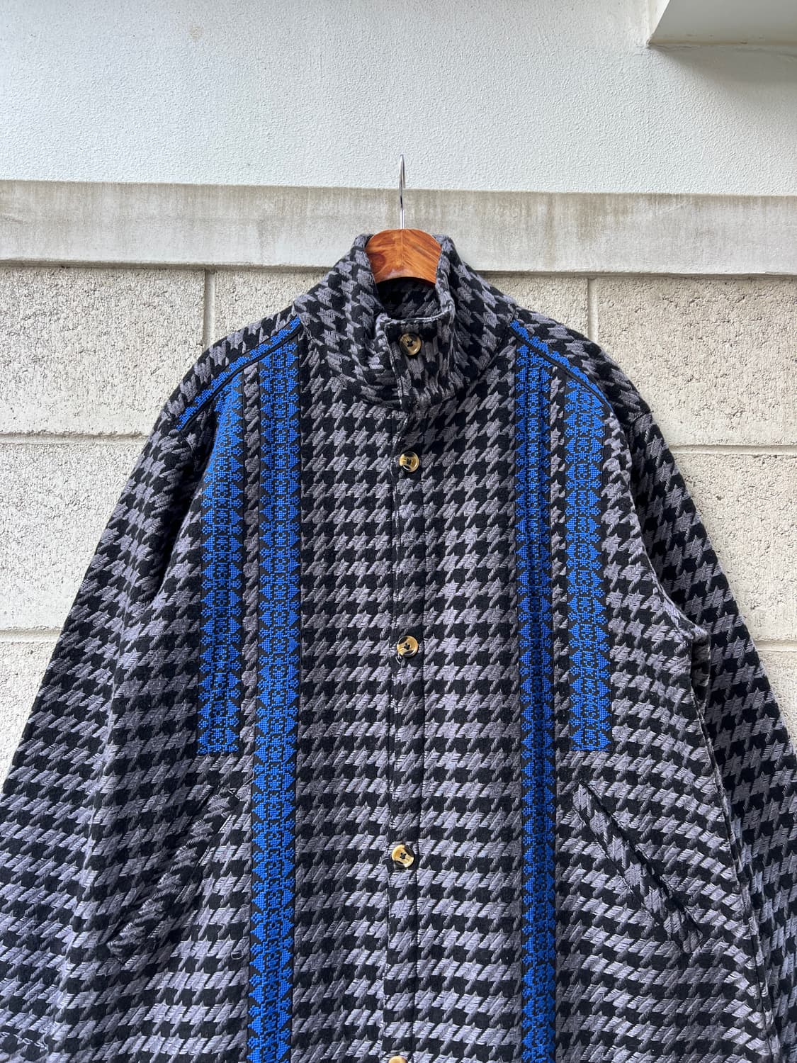 AMINA AZTEC CHECK COAT 아즈텍 체크 코트 상품이미지3