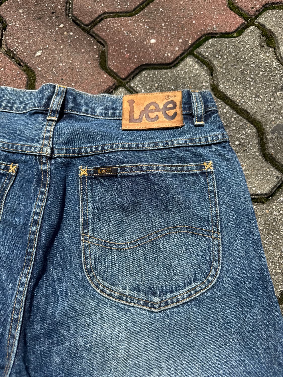 90s Lee Rider Sanforized Selvedge Denim  상품이미지3