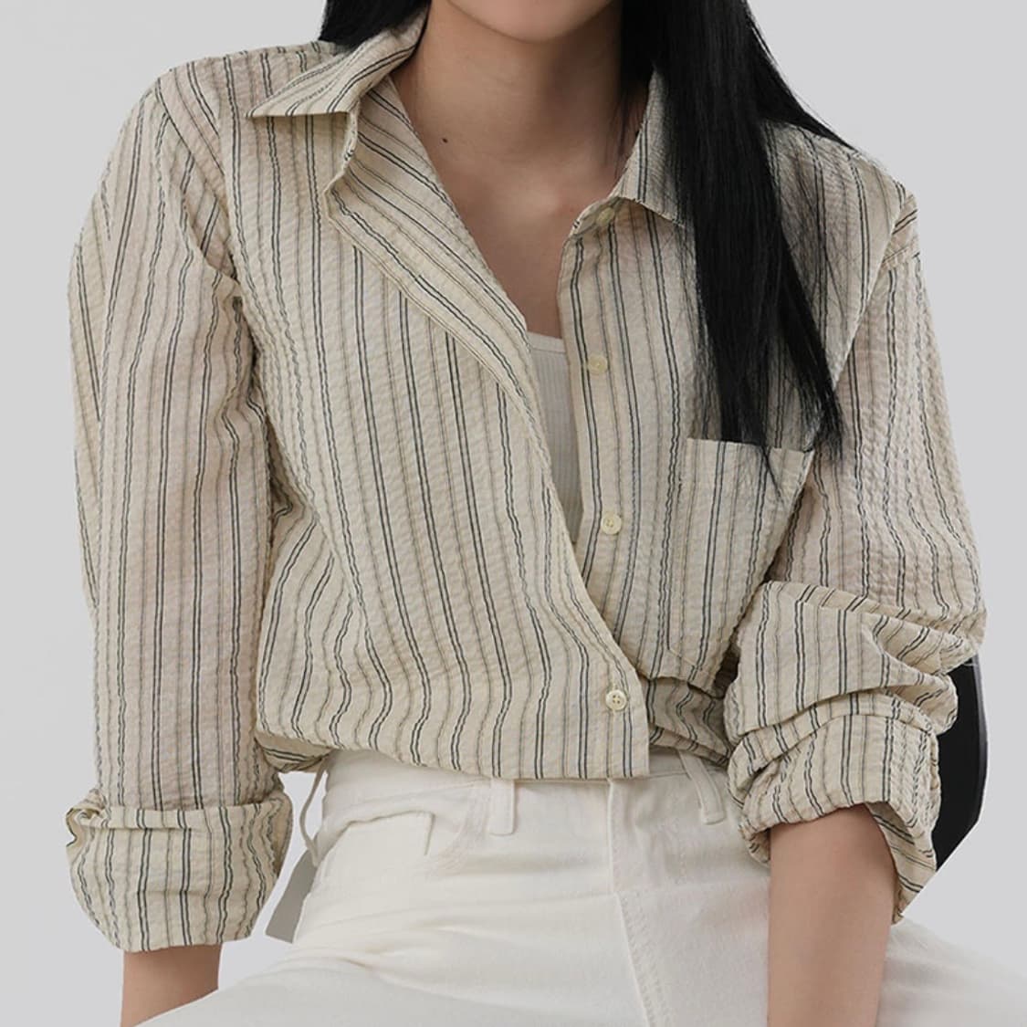 스트라이프 셔츠 상품이미지3