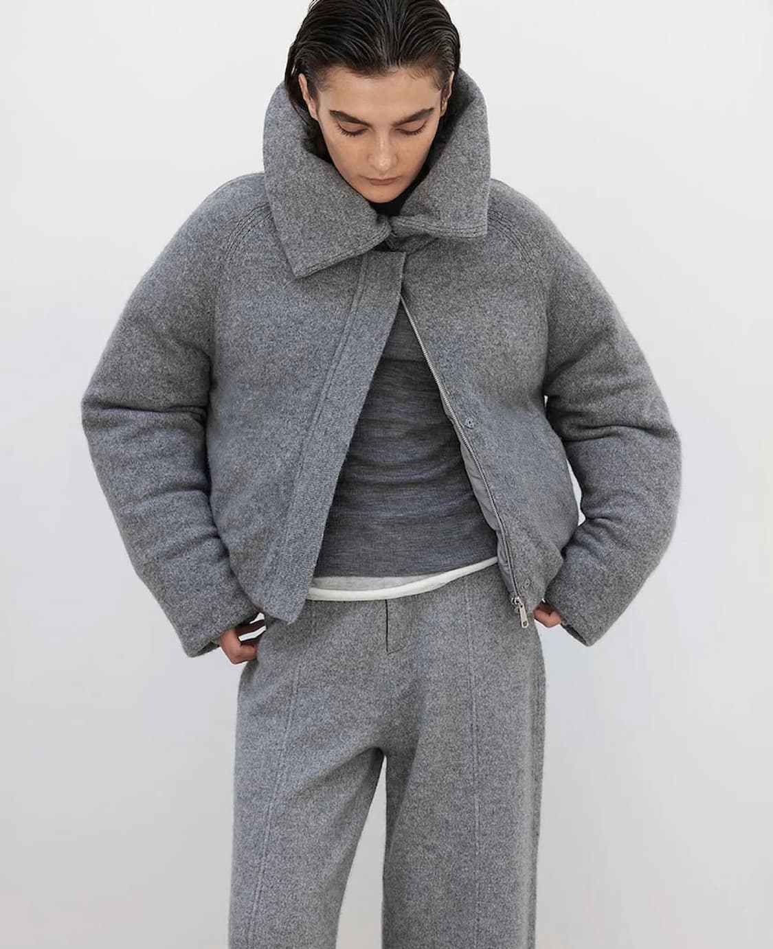 2025 우마뭉 니트 패딩 상품이미지1