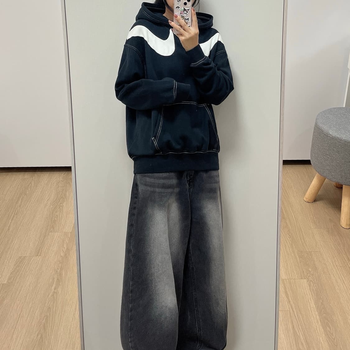 나이키 더블스우시 풀오버 후드티 상품이미지1
