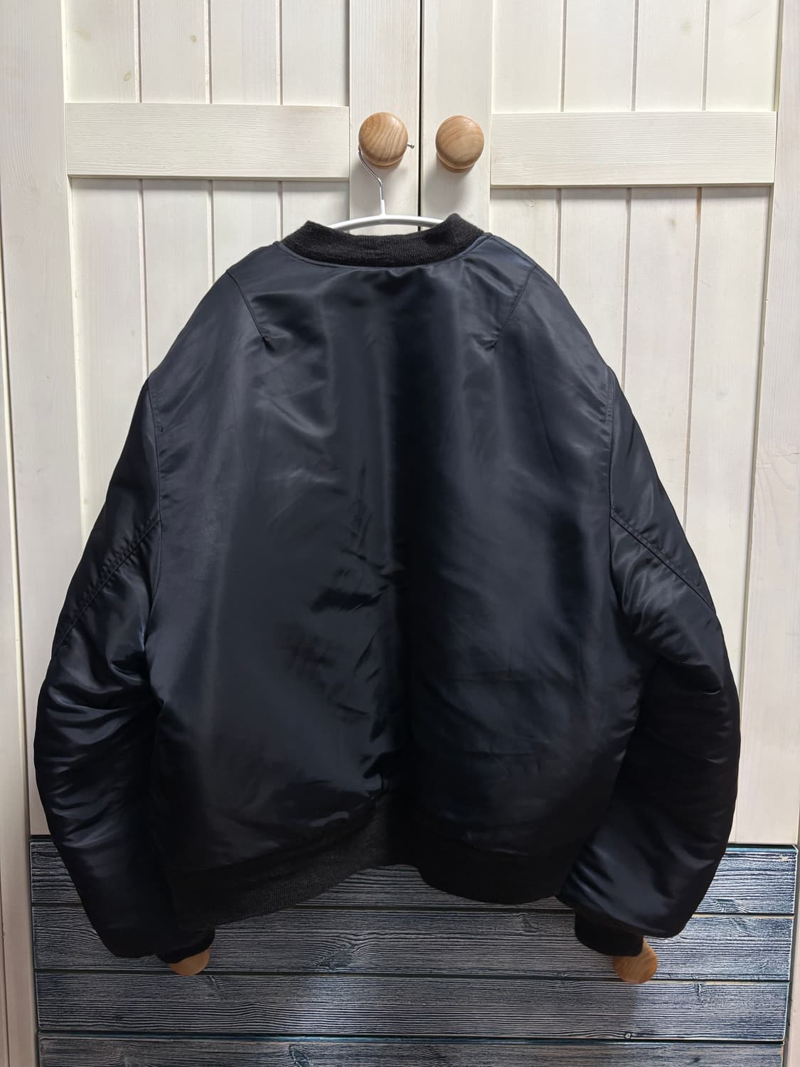 바자우라우트 ma-1 블랙 L 라지 사이즈 상품이미지3