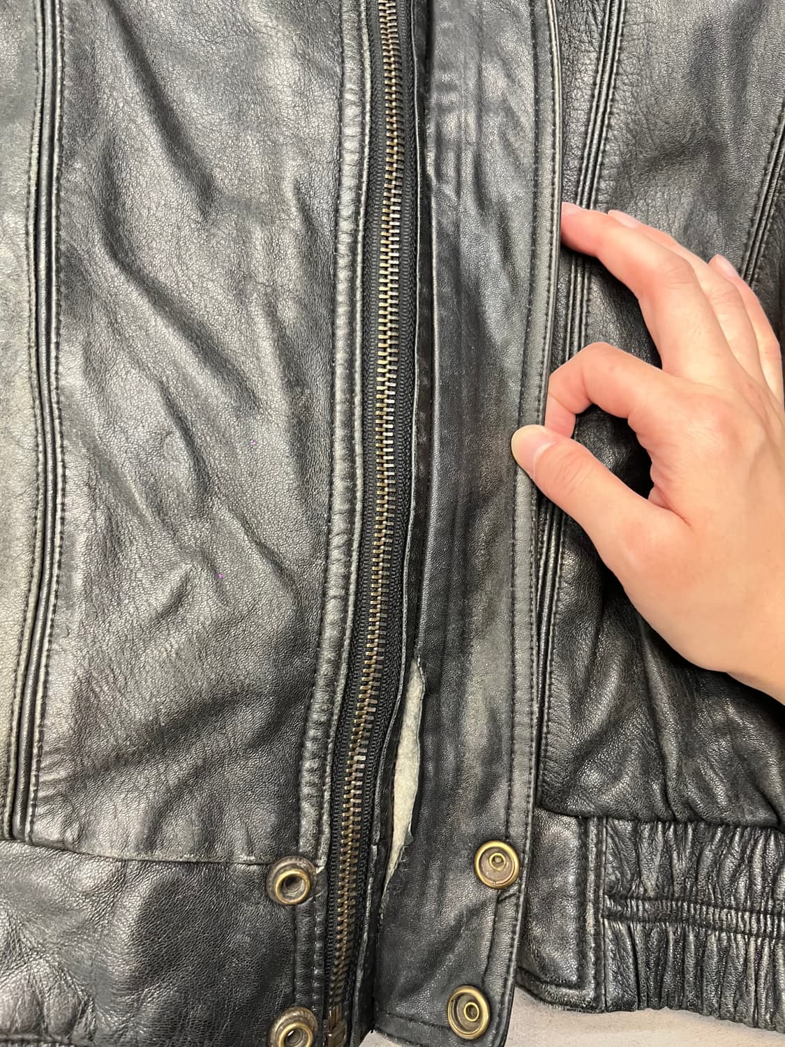 American Vintage Leather Jacket 상품이미지6