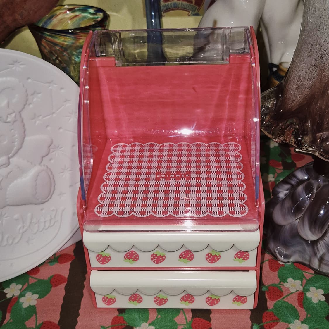 스위머 레트로 딸기 캐비닛 2단 서랍 상품이미지6