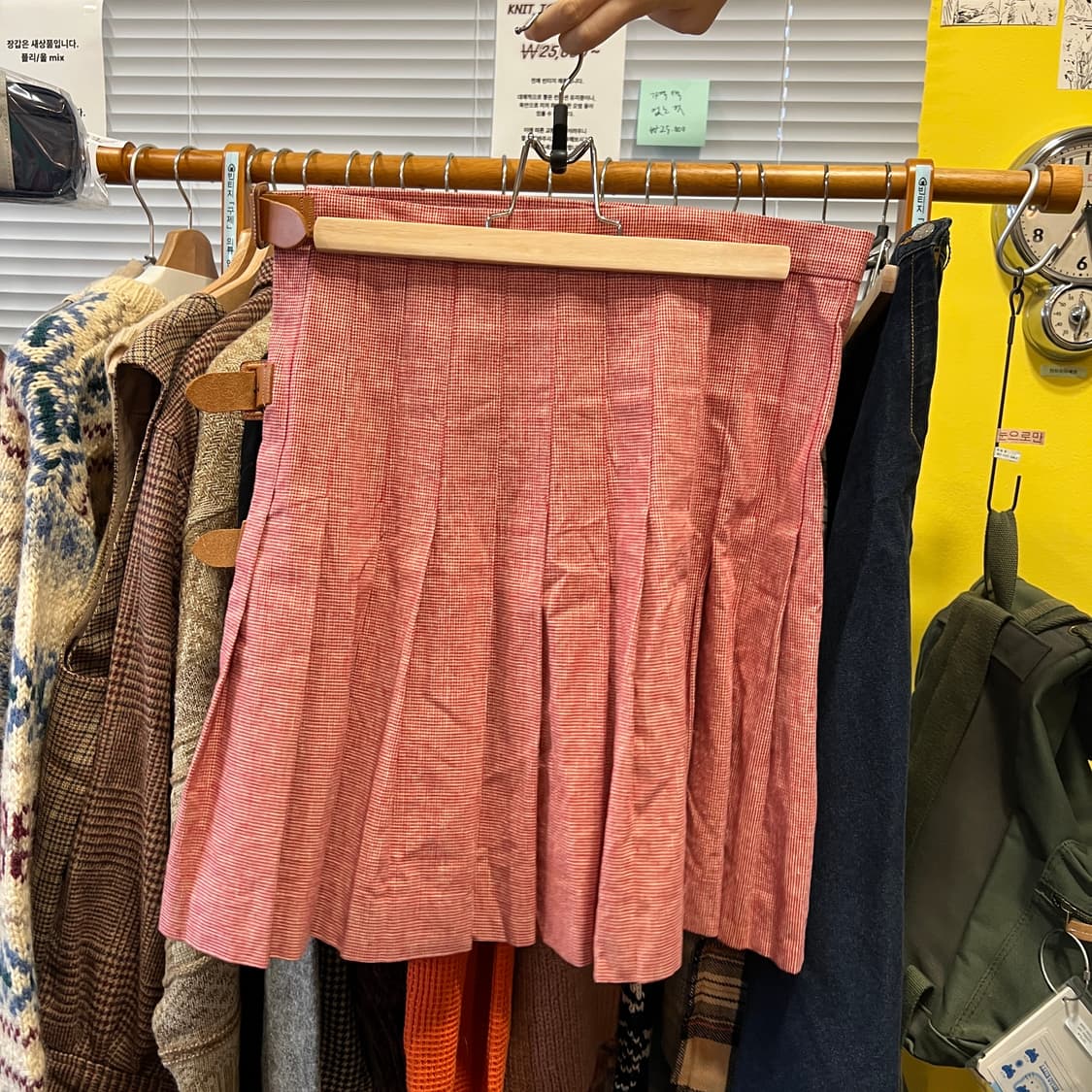 [Japanese Vintage] 플리츠 미디스커트 상품이미지4