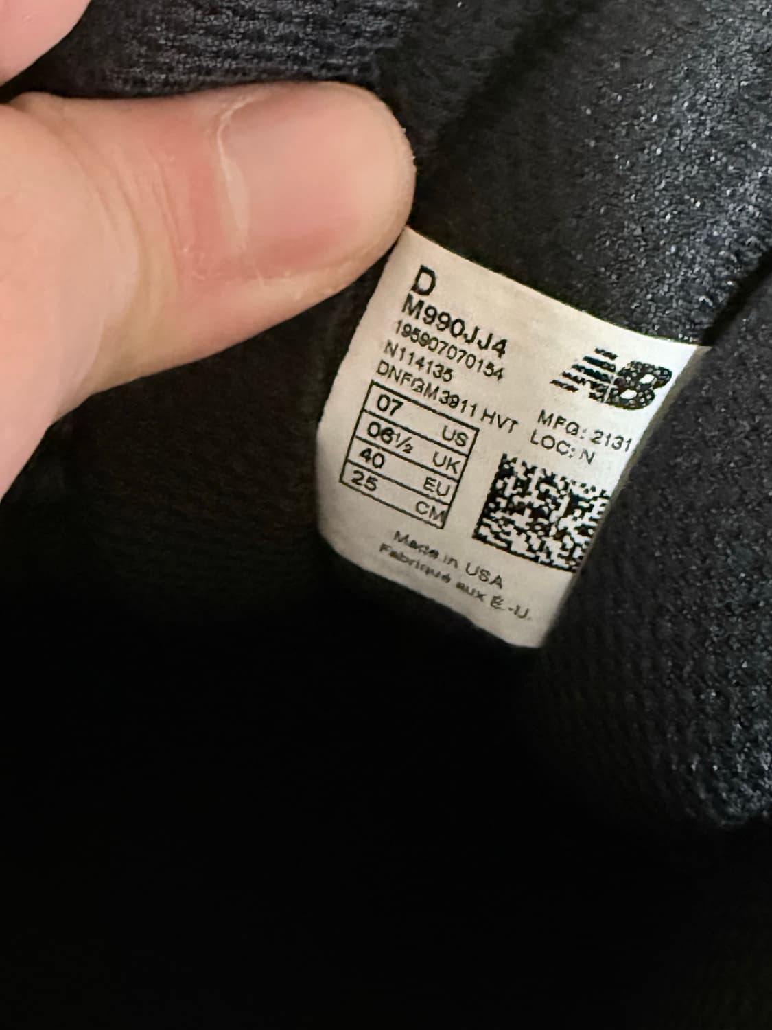 뉴발란스990v4 자운드 네이비 250 급처..!! 상품이미지7