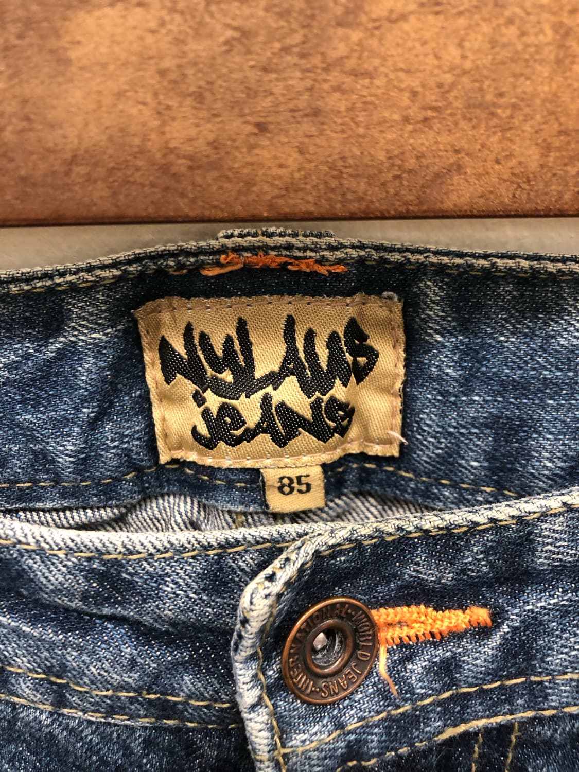 nylaus jeans 오리엔탈 드래곤 데님 팬츠 상품이미지3