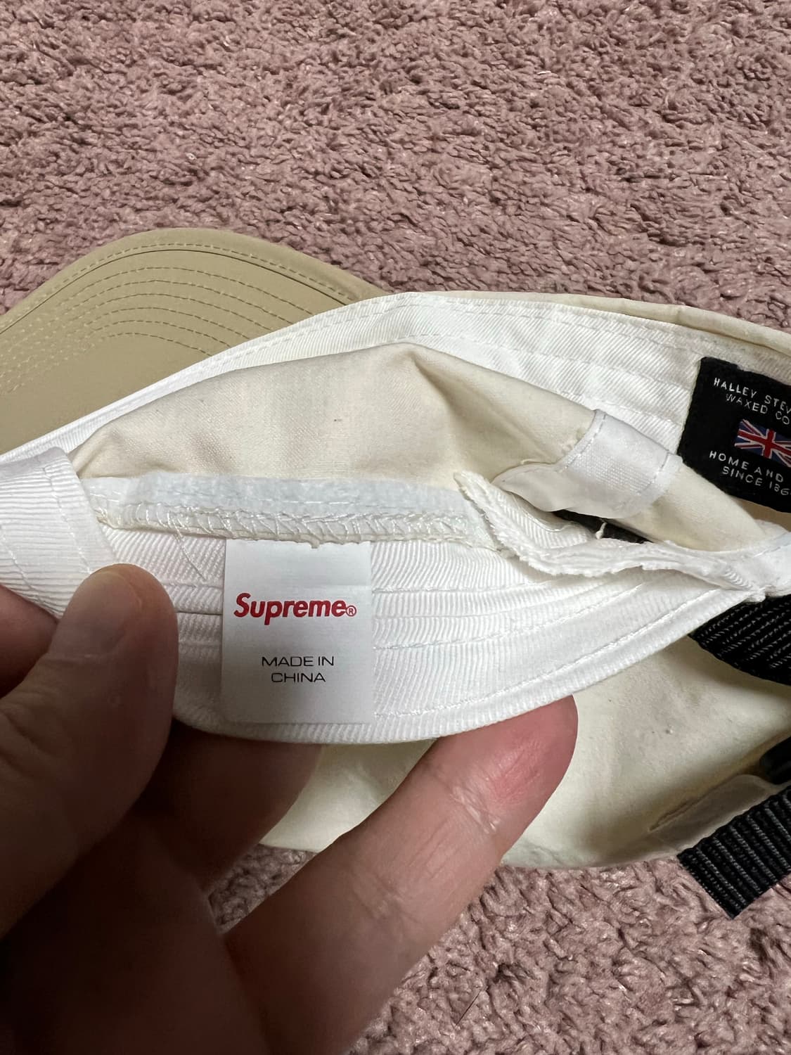 슈프림 캠프캡 (왁시드코튼) 상품이미지6