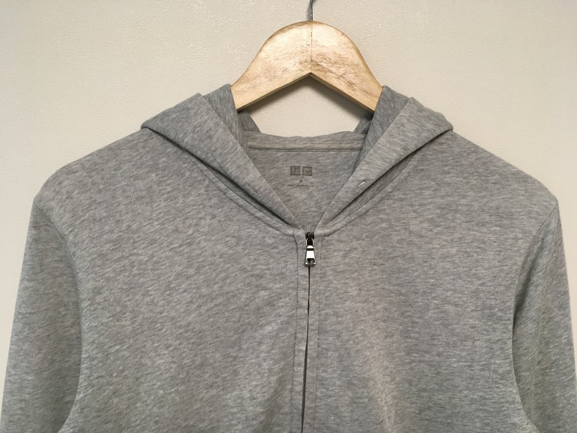 vintage zip up hoodie grey 상품이미지9