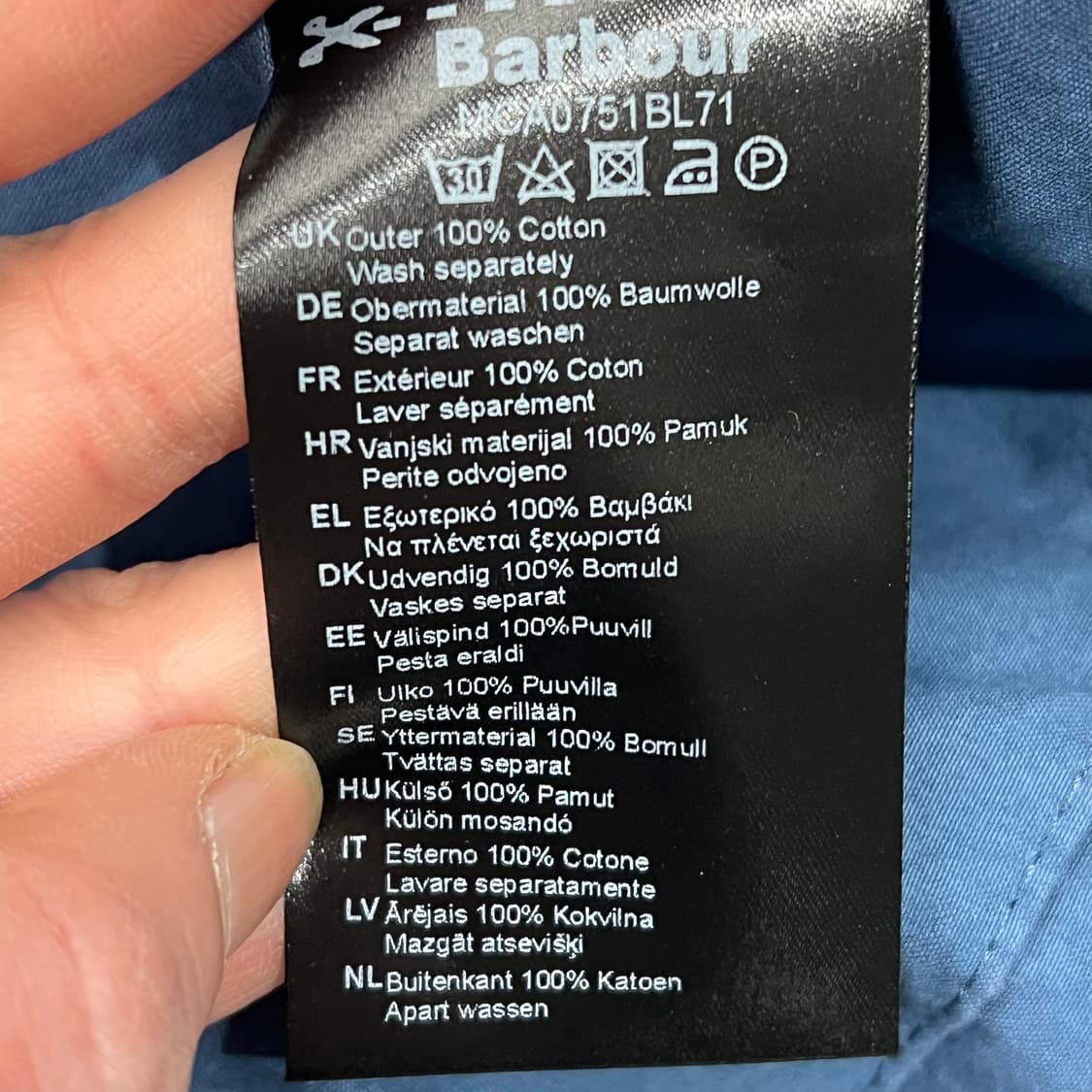 바버 워크 후드자켓 s09772 상품이미지8