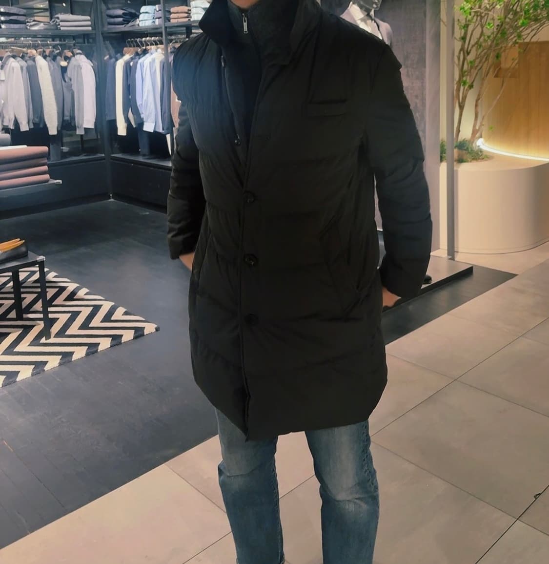 바쏘옴므퀼팅패딩 상품이미지4