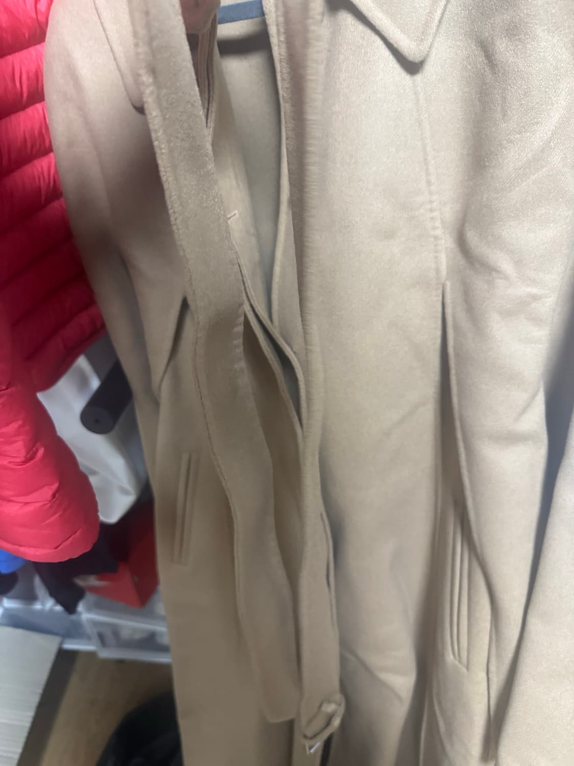 24fw 디올 케이프 벨트 코트 36 풀구성 상품이미지6
