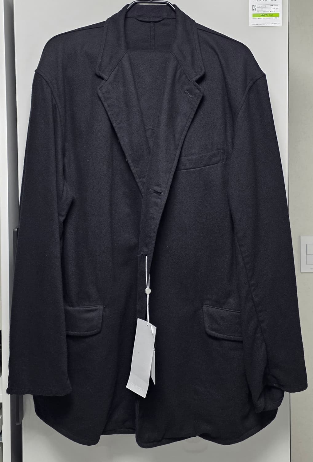 COMOLI 26SS 블랙 드릴 자켓  (3사이즈) 상품이미지3