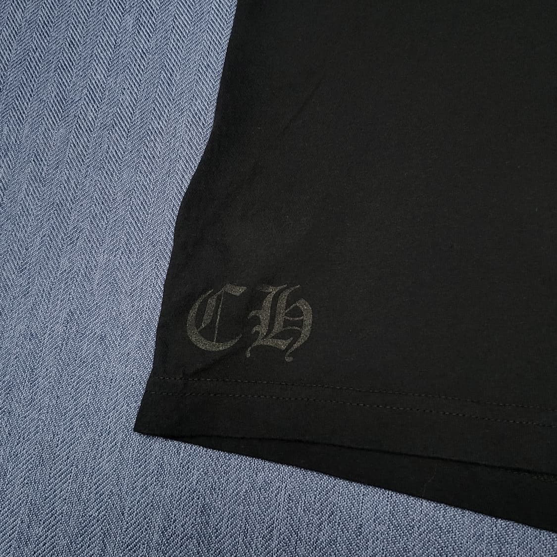 크롬하츠 홀스슈 서울 한정 티셔츠 블랙 (L) 상품이미지4