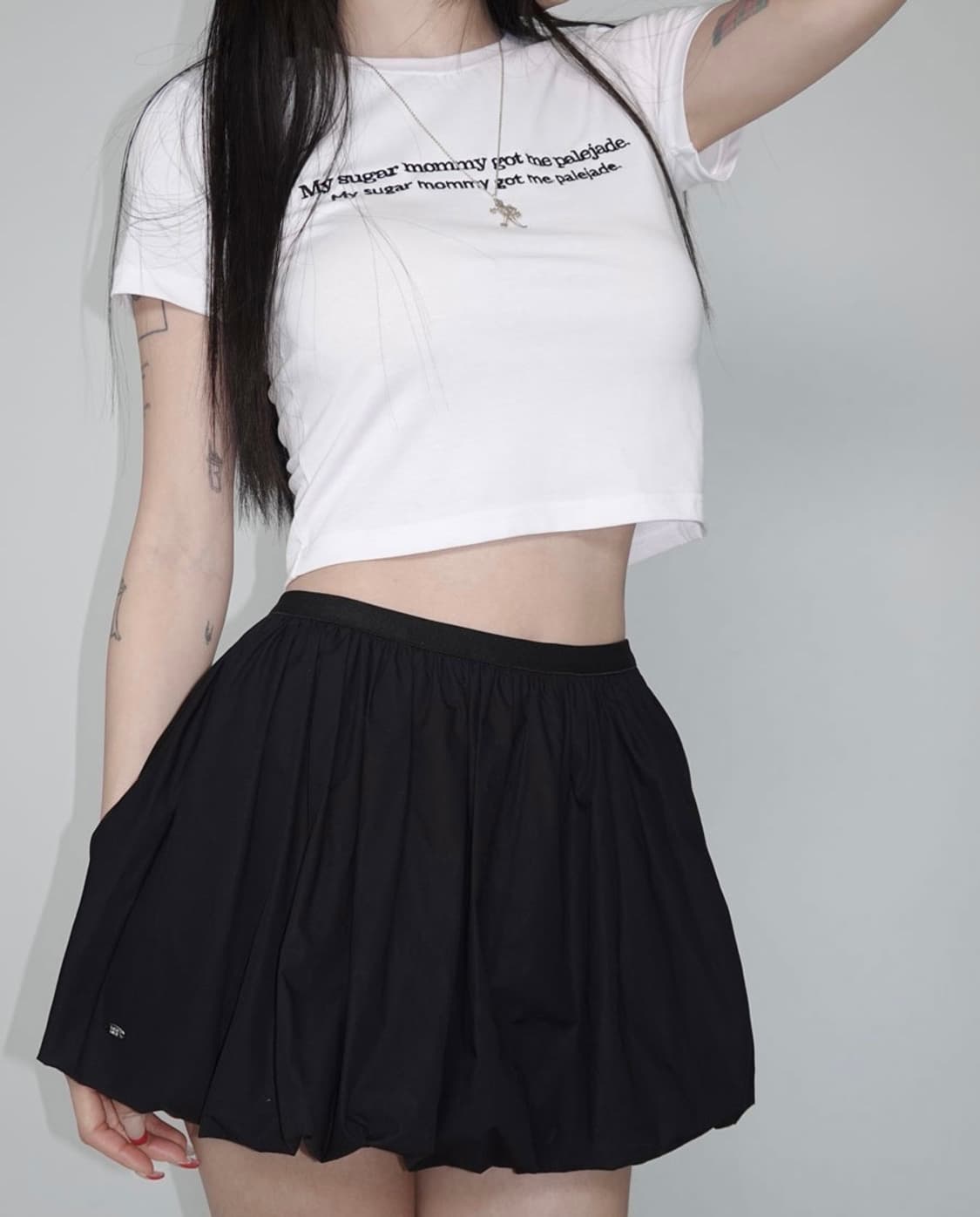 페일제이드 벌룬 스커트 상품이미지2